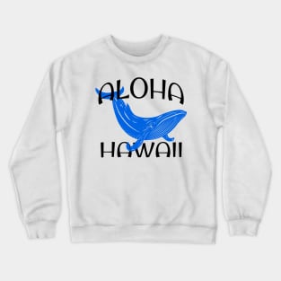 Aloha Whale Crewneck Sweatshirt